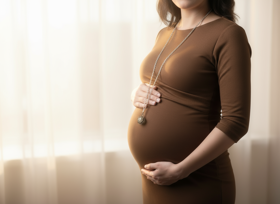 Collier pendentif Angel caller avec cercle de vie