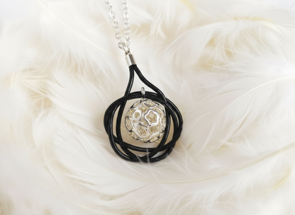 Collier pendentif Angel caller avec cercle de vie