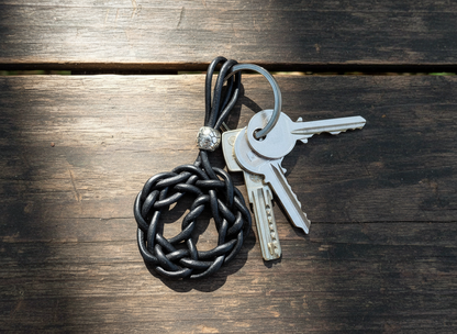 Llavero de cuero con símbolo celta árbol de la vida