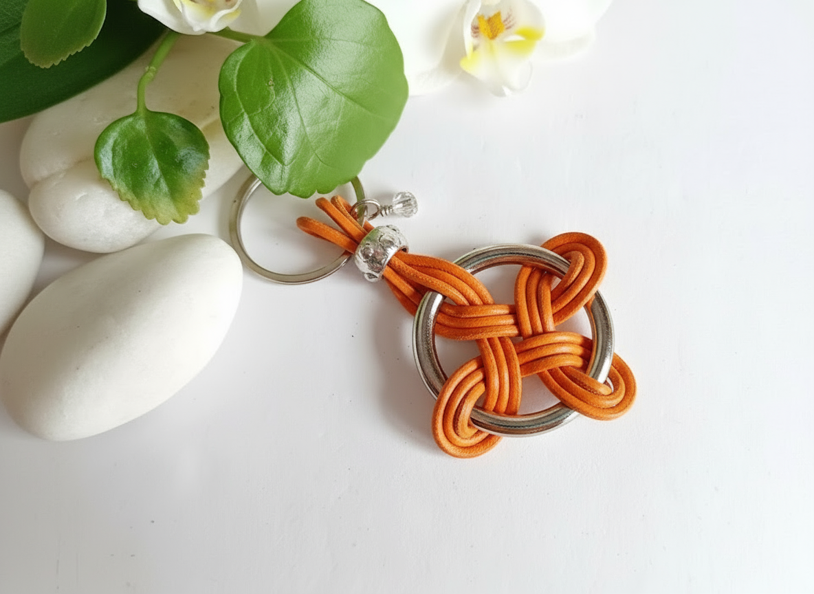 llavero nudo  de las brujas 