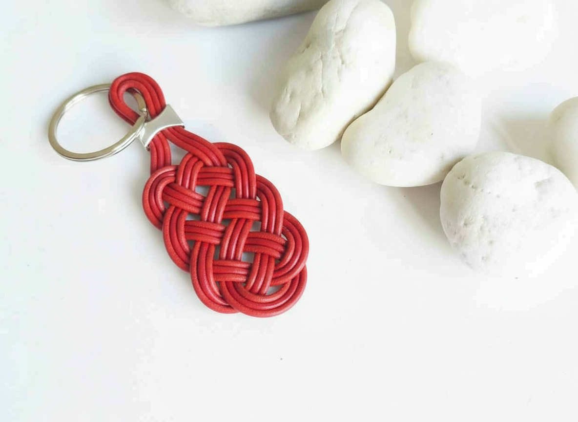 llavero nudio de la prosperdiad