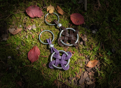 llavero nudo  de las brujas 