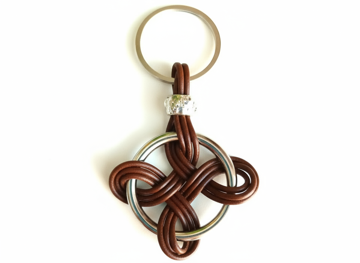 llavero nudo  de las brujas 