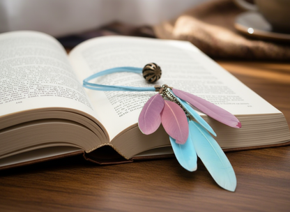 Marcapáginas  romántico Punto de libro