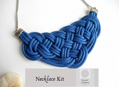 Kit para collar de nudos muy fácil con tutorial paso a paso