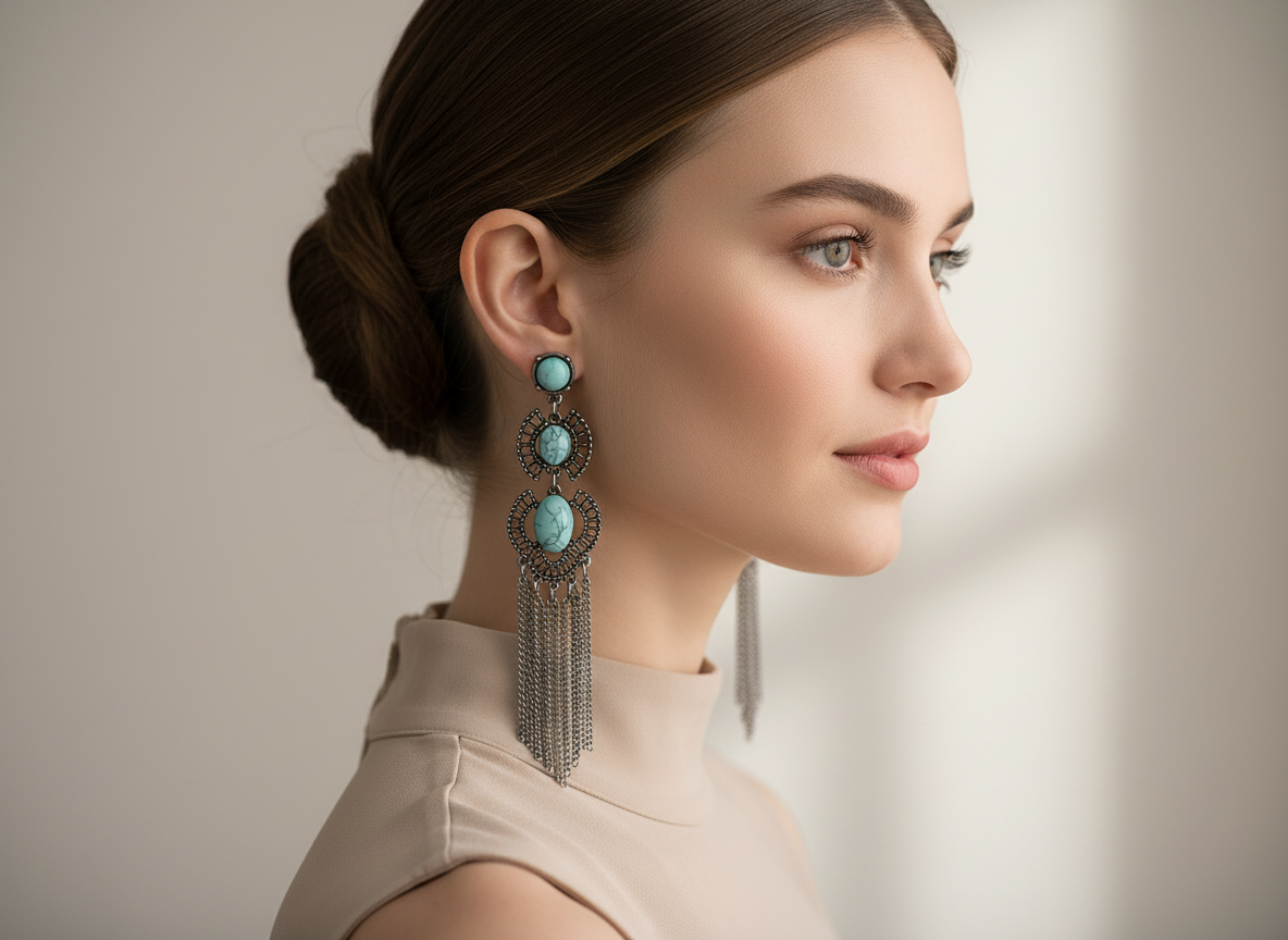 pendientes_vintage_con_turquesas