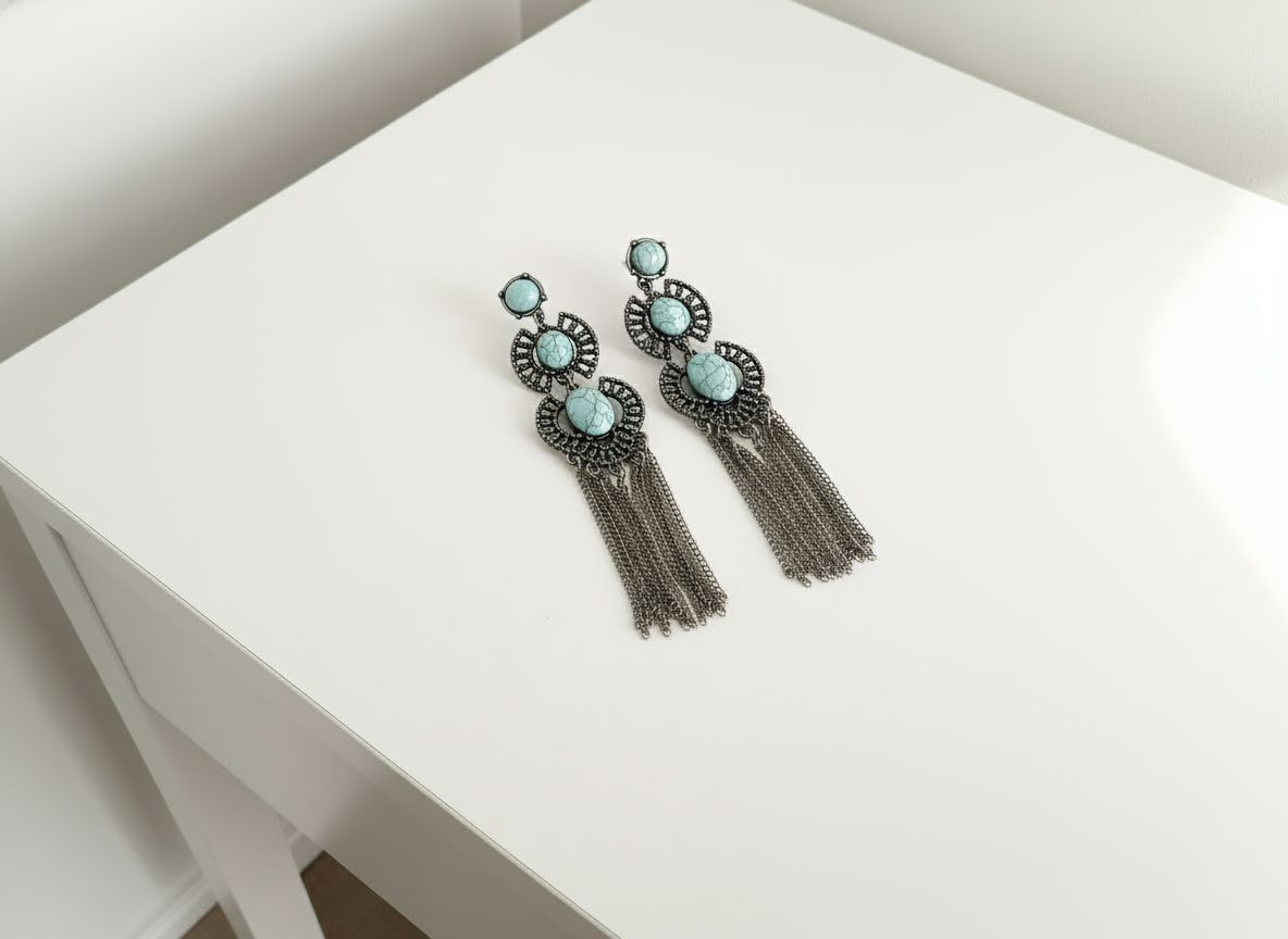 pendientes_vintage_con_turquesas