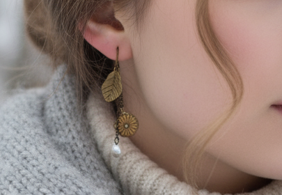 Pendientes bohemios y románticos vintage.