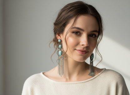 pendientes_vintage_con_turquesas