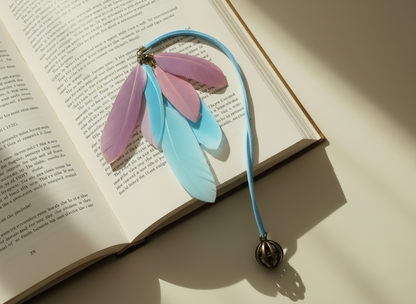 Marcapáginas  romántico Punto de libro