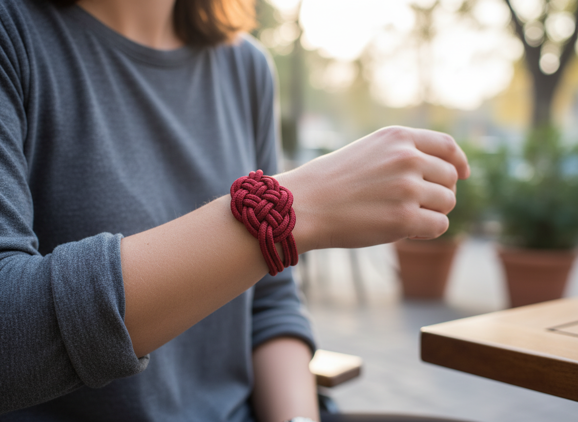 pulsera nudo marinero paracord