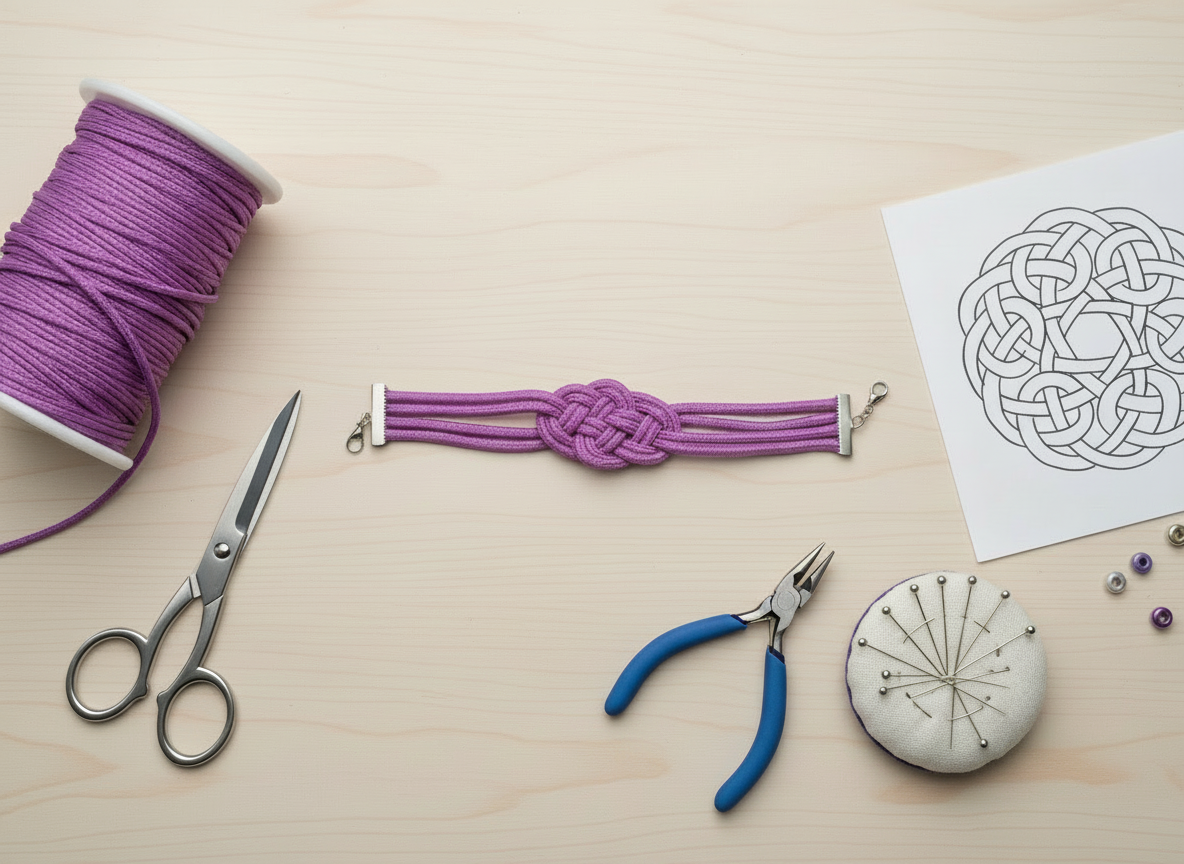 Patron et tutoriel pour le bracelet de la Journée de la femme