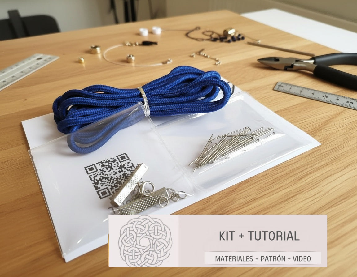  tutorial collar nudos kit