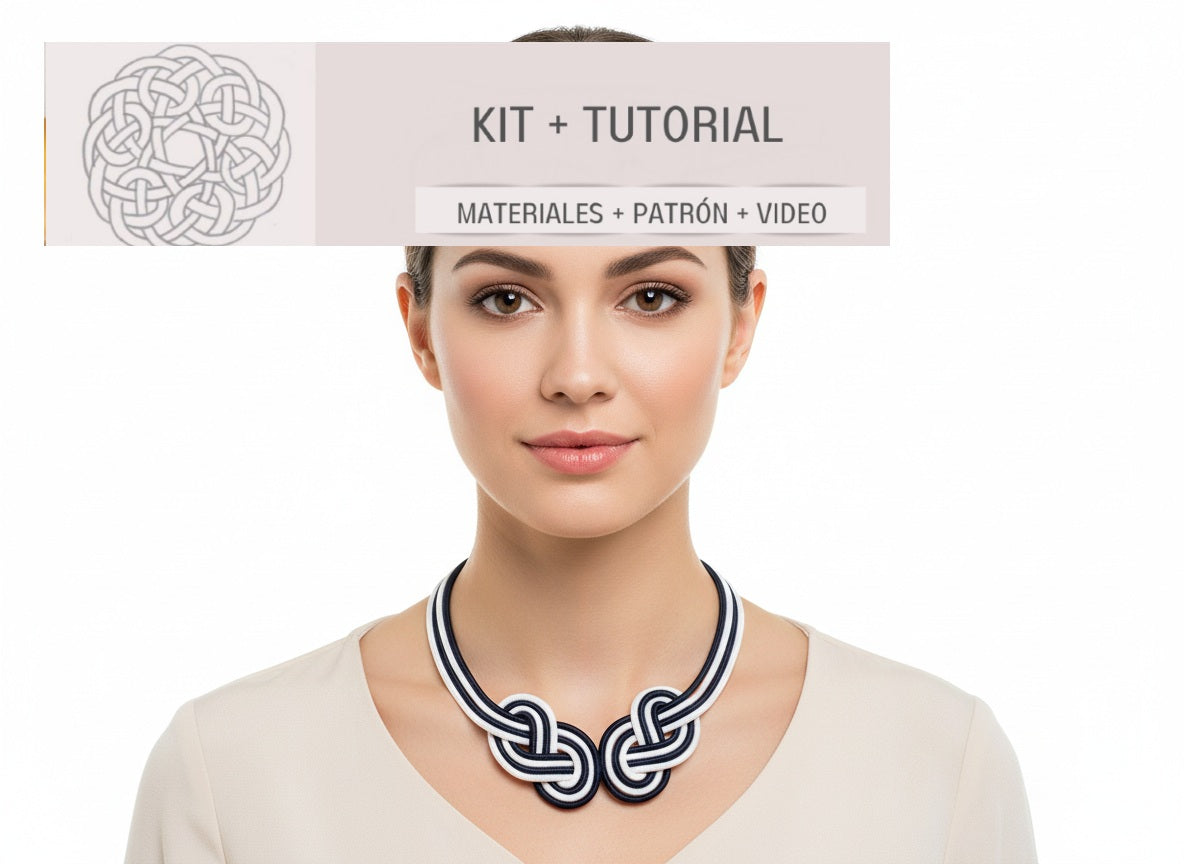  tutorial collar nudos kit