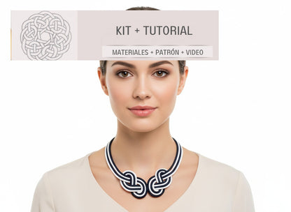  tutorial collar nudos kit