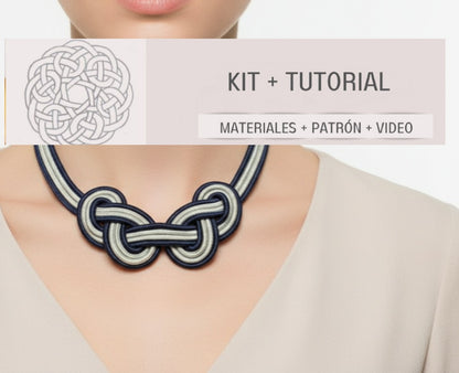  tutorial collar nudos kit