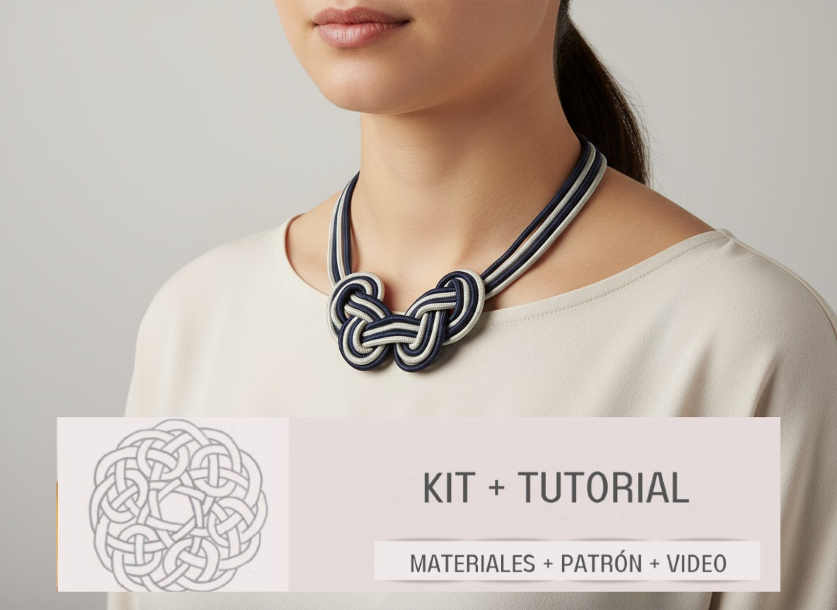  tutorial collar nudos kit