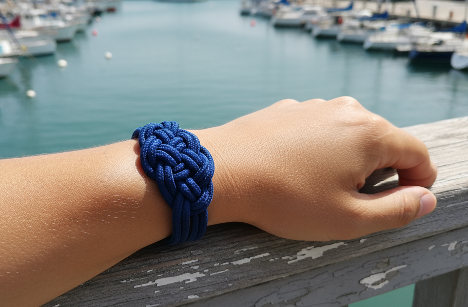 pulsera nudo marinero paracord