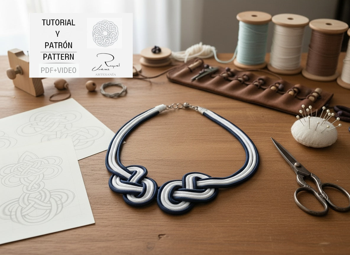 tutorial collar nudos 