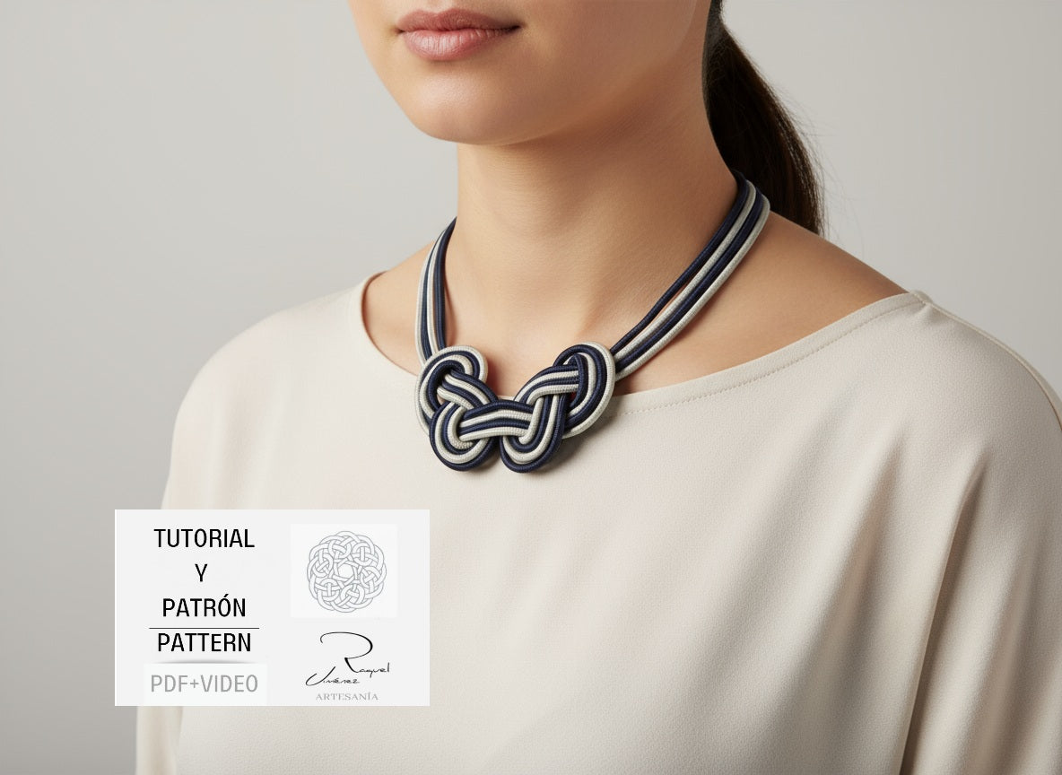tutorial collar nudos 