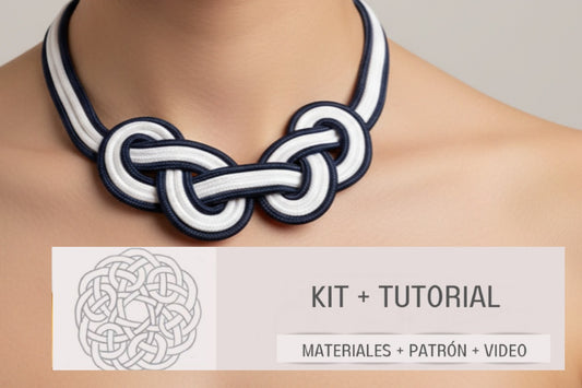  tutorial collar nudos kit