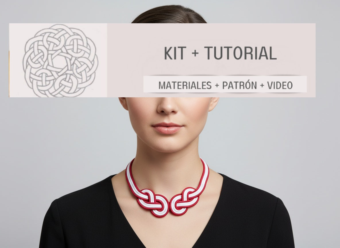  tutorial collar nudos kit