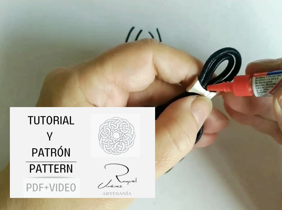 tutorial llavero de cuero