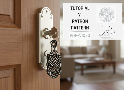 tutorial llavero de cuero