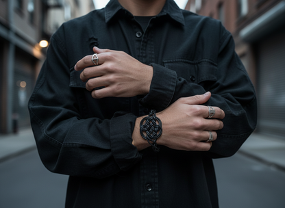 Quatre tutoriels bracelets avec noeuds celtiques et marins avec motif à imprimer