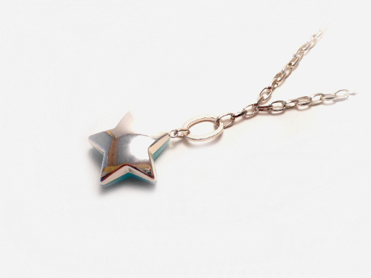 blue and silver star