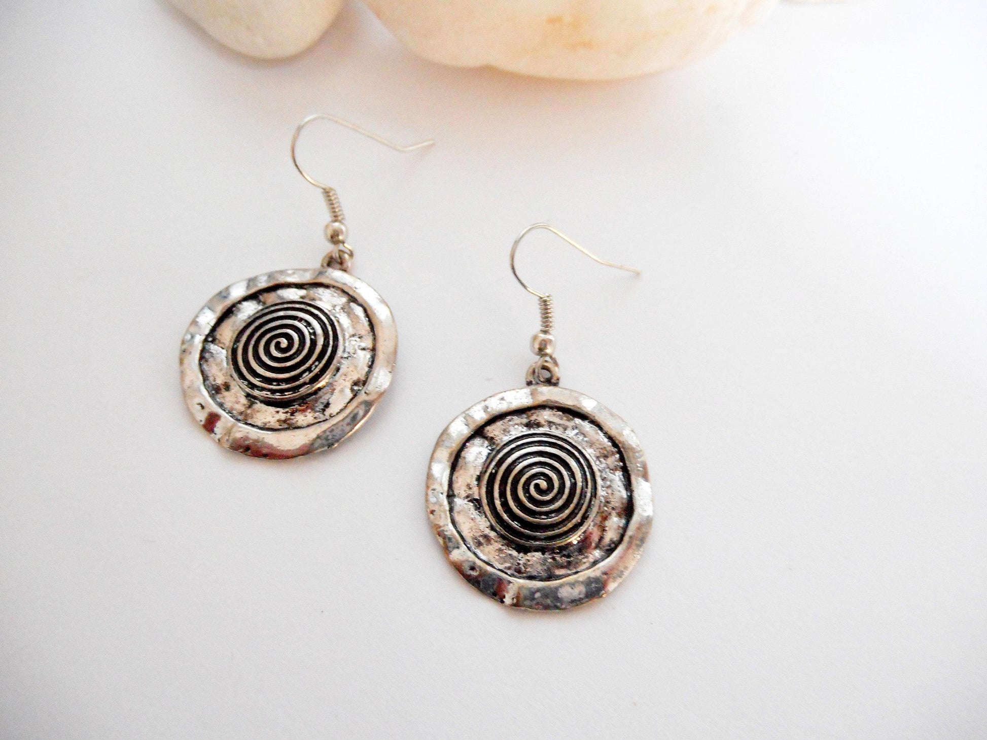 Pendientes simbolo celta espiral